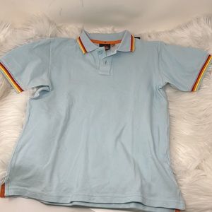 Sundek Mini Brice Pique Polo Shirt Boy’s Size 8 Blue